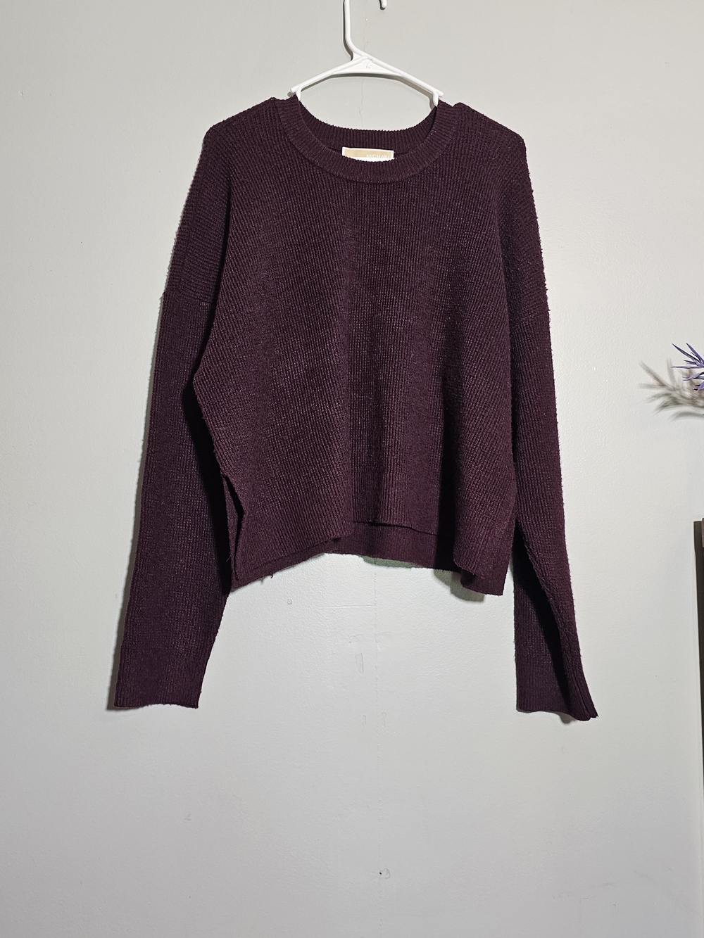 Michael Kors Women's Crewneck Sweater - Plum